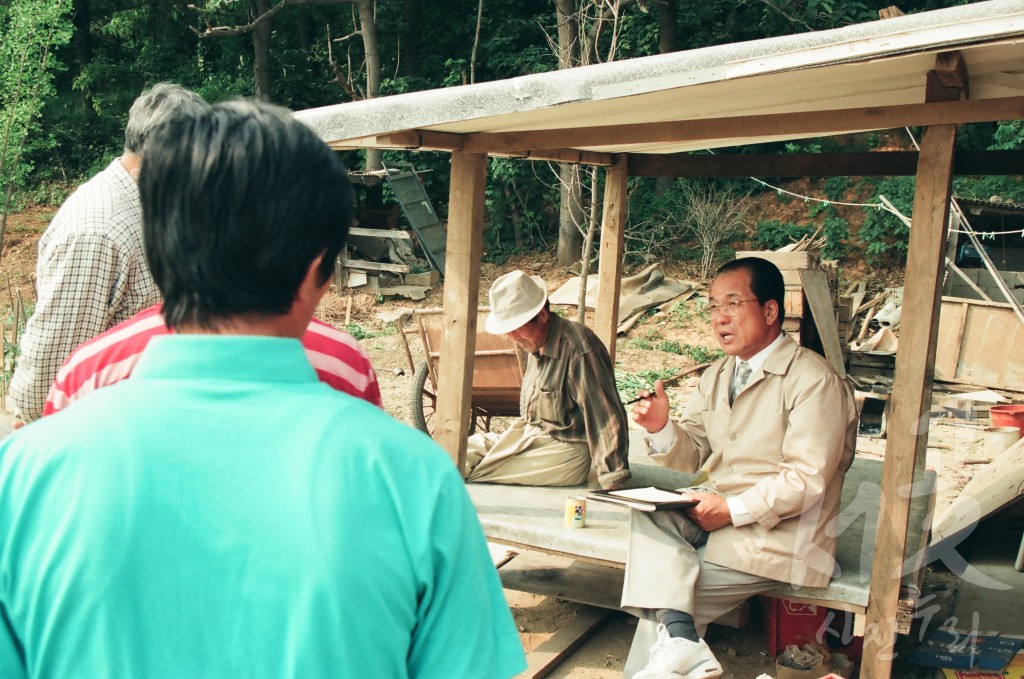 가현산 주변 포장공사 현장점검