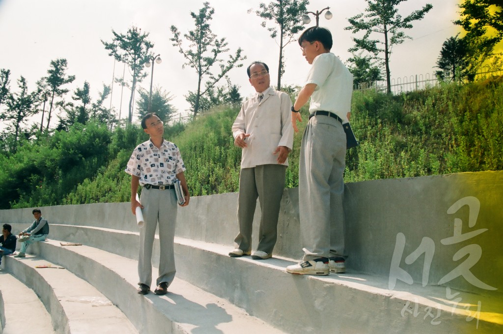 서곶근린공원 주변 점검