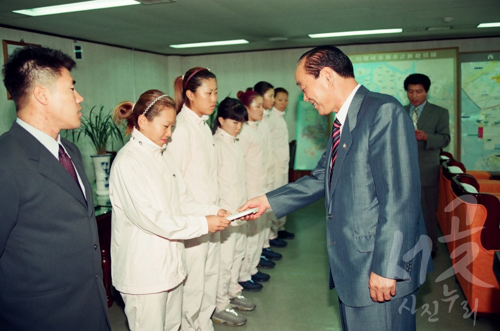 구청 운동 경기부 전국 규모 대회 출전 결과 신고식