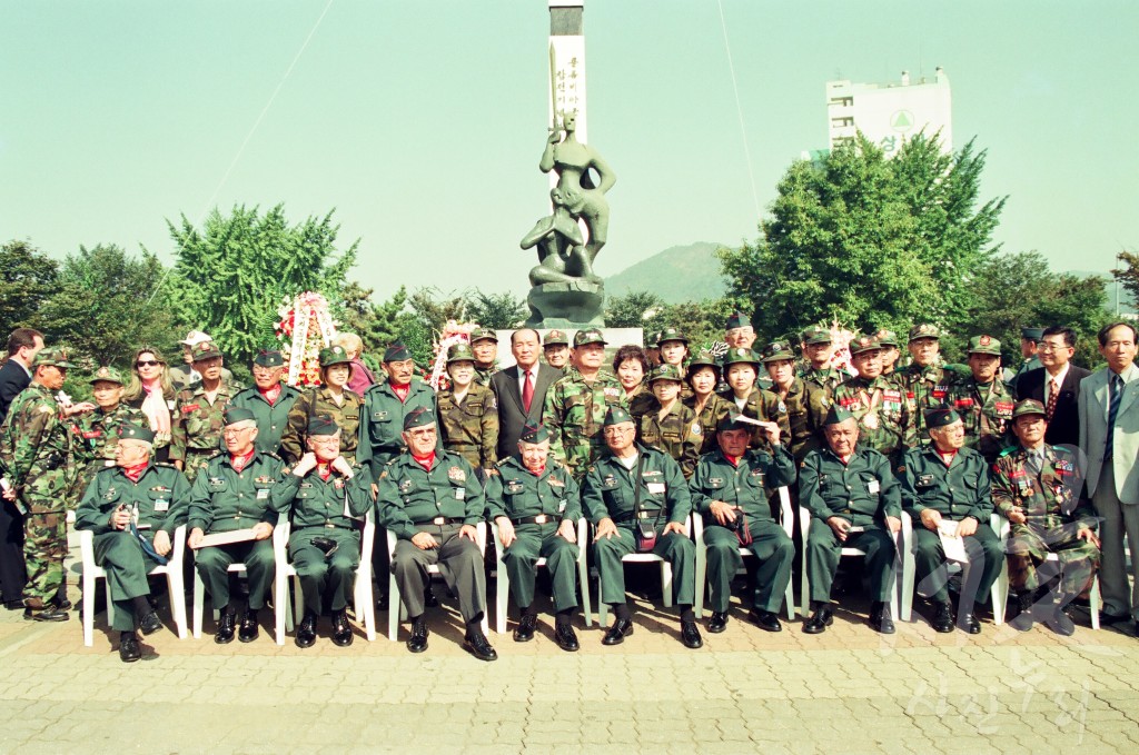 콜롬비아 한국전 참전 50주년 기념행사