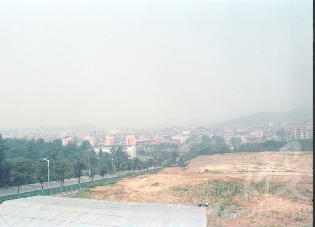 서구청사 옛날 사진_시내전경(서곶로)