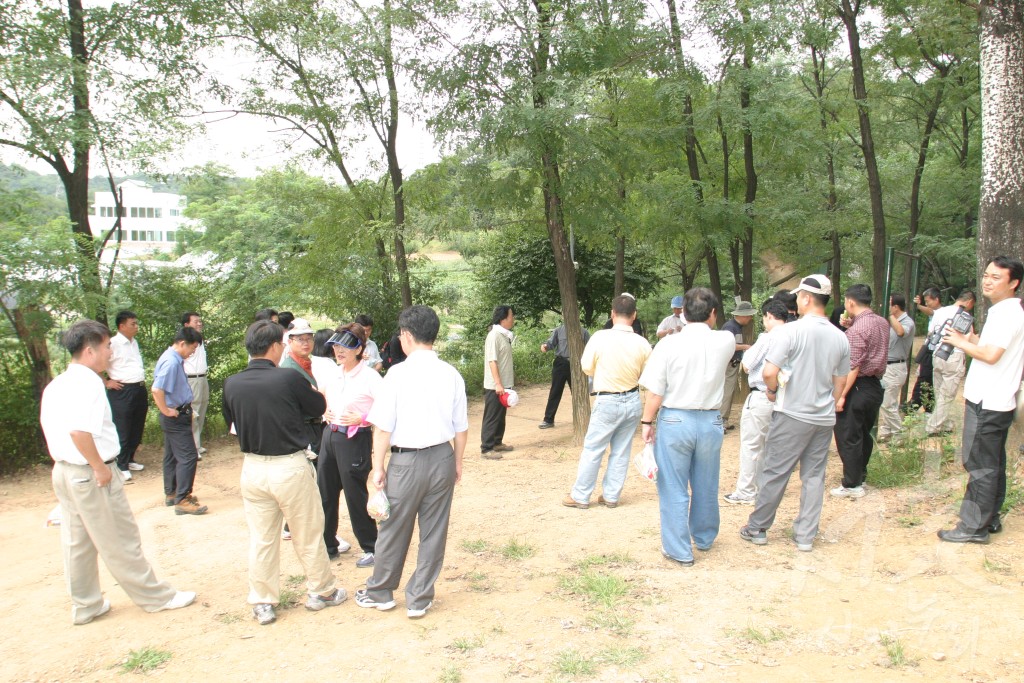 구 산하 등반