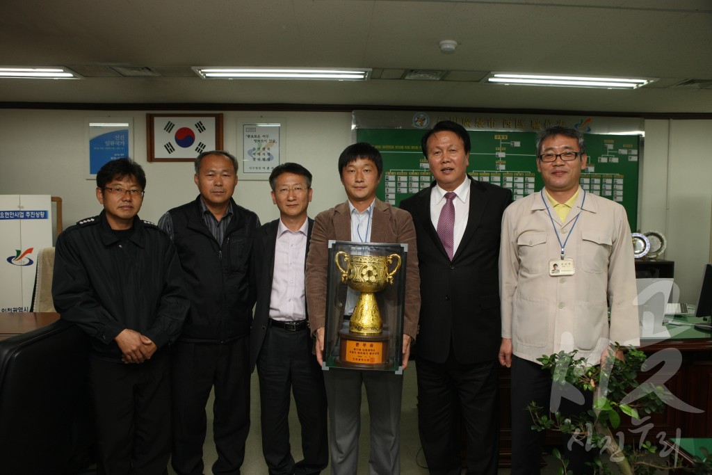 시장기 차지하기 축구대회 준우승