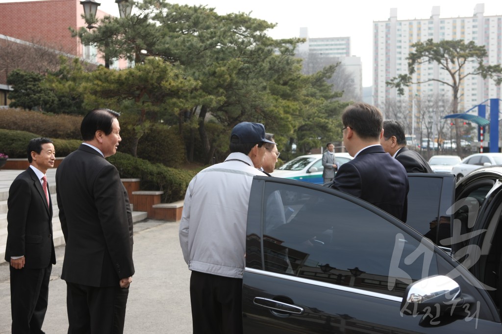 시장군수 방문 및 공무원과의 대화