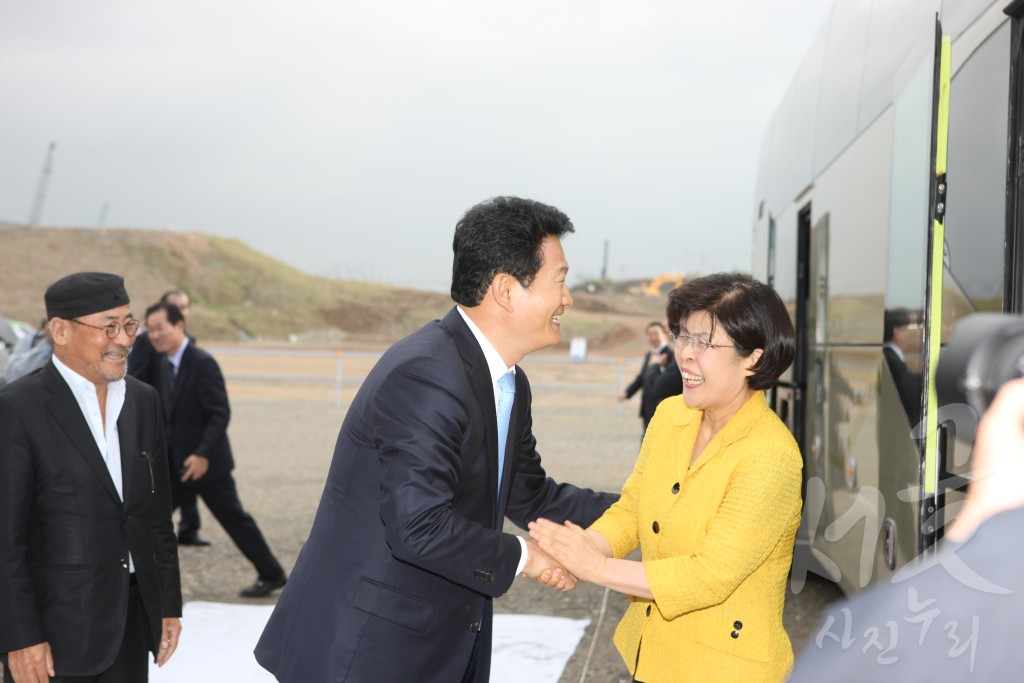 국회 문화체육위원회 주경기장 방문