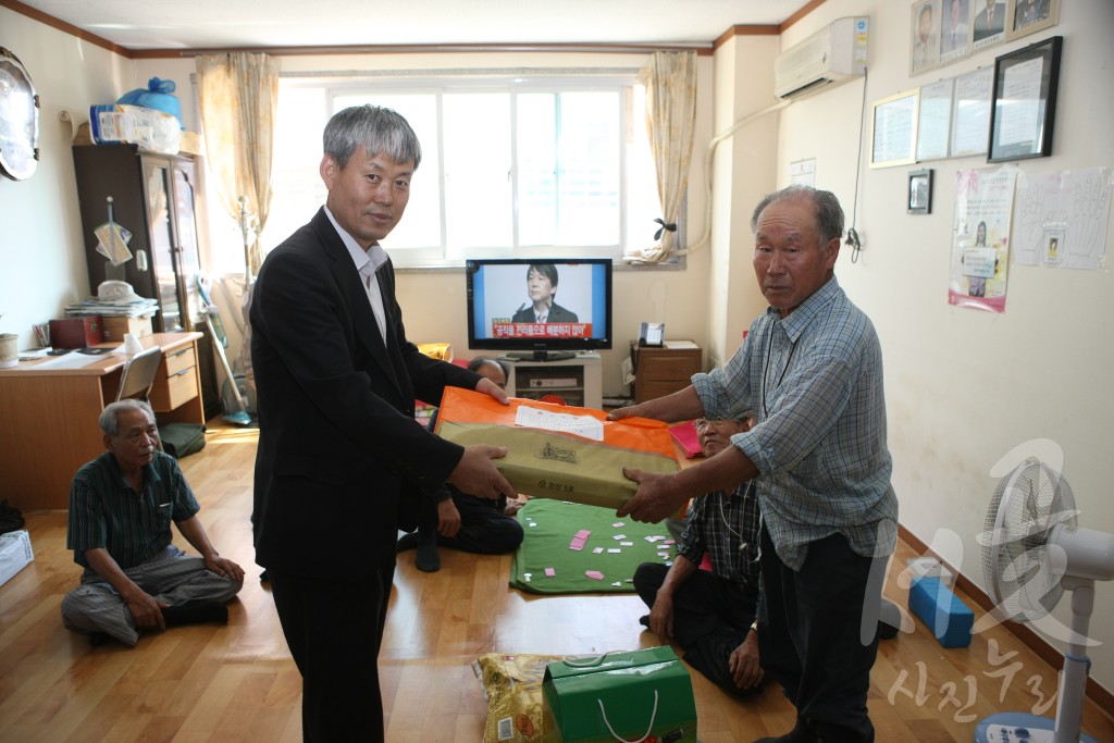 부구청장님 정서진 조형물 점검