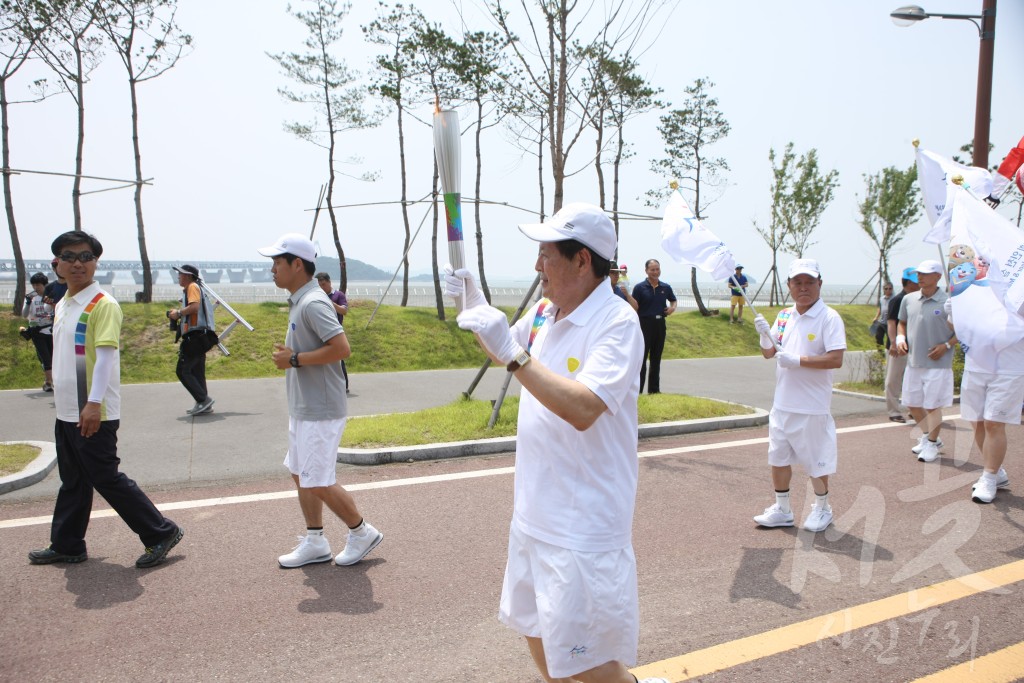 2013 인천 실내 무도 아시아게임 성화봉송