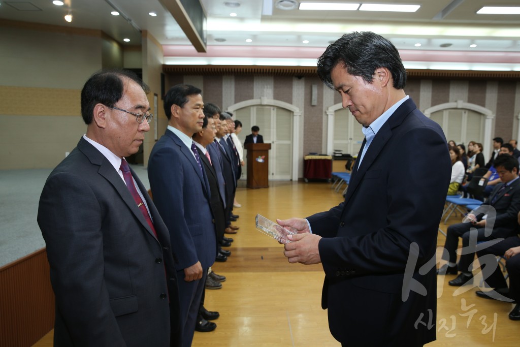 구청장 취임1주년 기념 월례조회