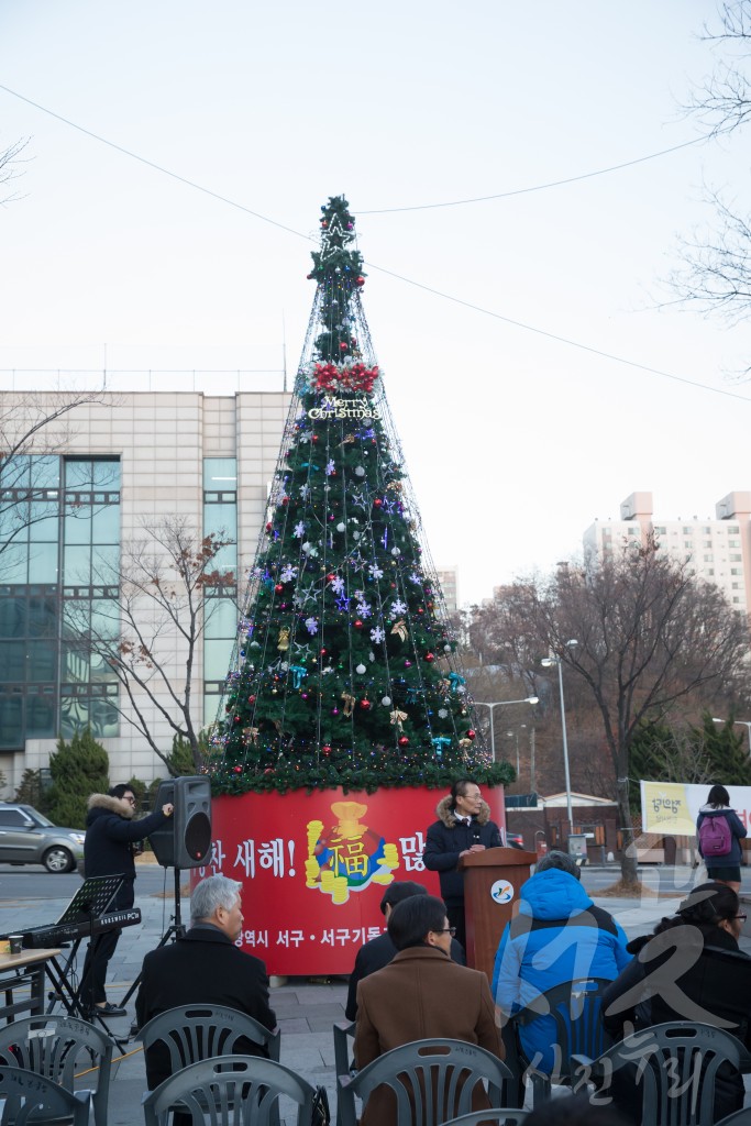 서구교구협의회 크리스마스 트리 점등식