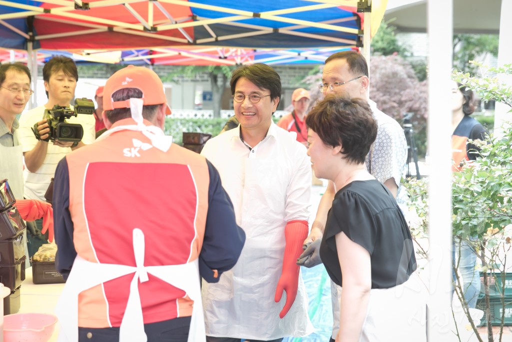 서구자원봉사센터 열무김치 나눔 대축제