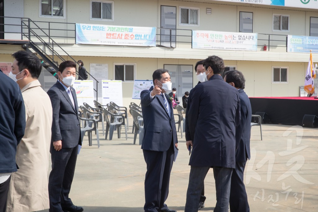 경서3구역 느티나무숲길 식수식