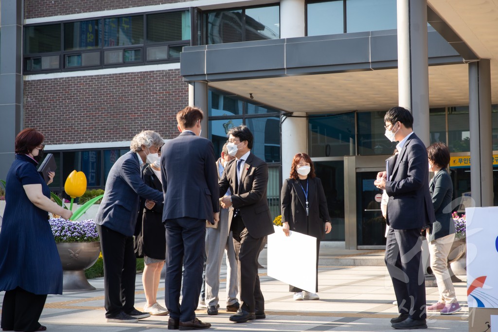 이웃돕기 물품 전달식