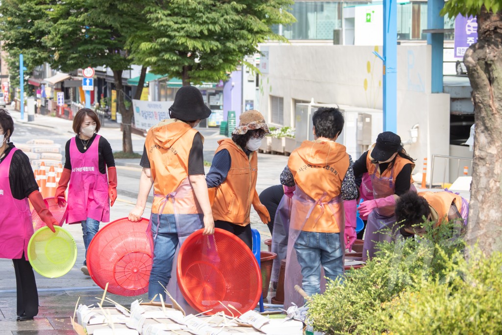 서구여성협의회 계절김치나눔행사