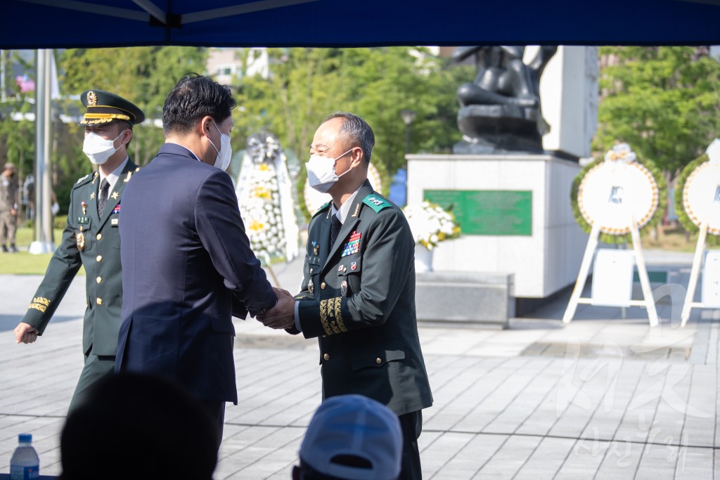 콜롬비아군 한국전 참전 71주년 참배행사